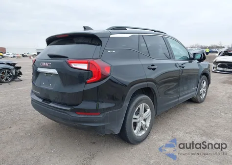 2022 GMC Terrain Fwd Sle из США, поврежденный, VIN 3GKALMEV1NL217093